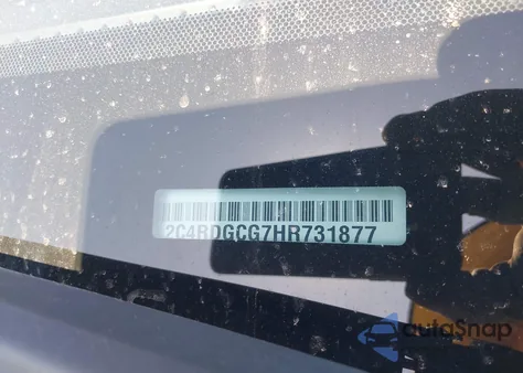 2017 Dodge Grand Caravan Sxt from USA, damaged, VIN 2C4RDGCG7HR731877